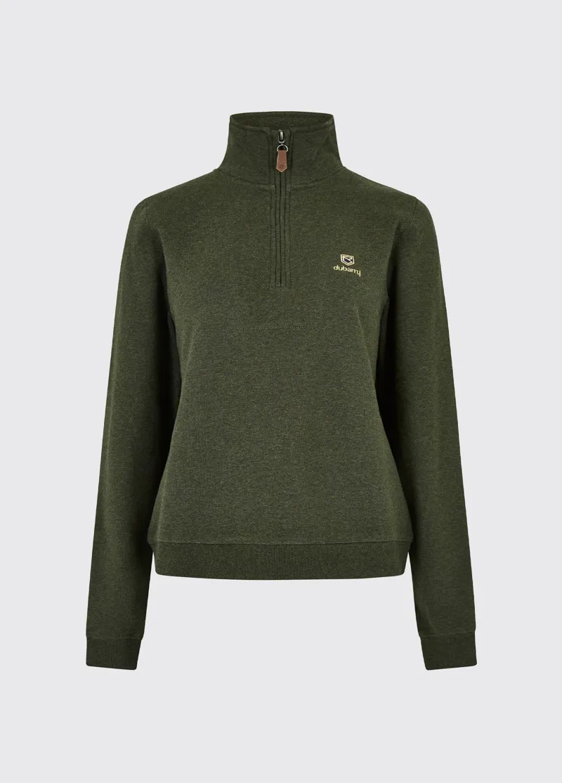 Dubarry Castlemartyr Sweatshirt Olive-1