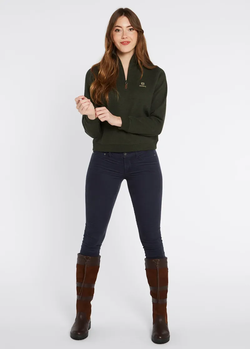 Dubarry Castlemartyr Sweatshirt Olive-2