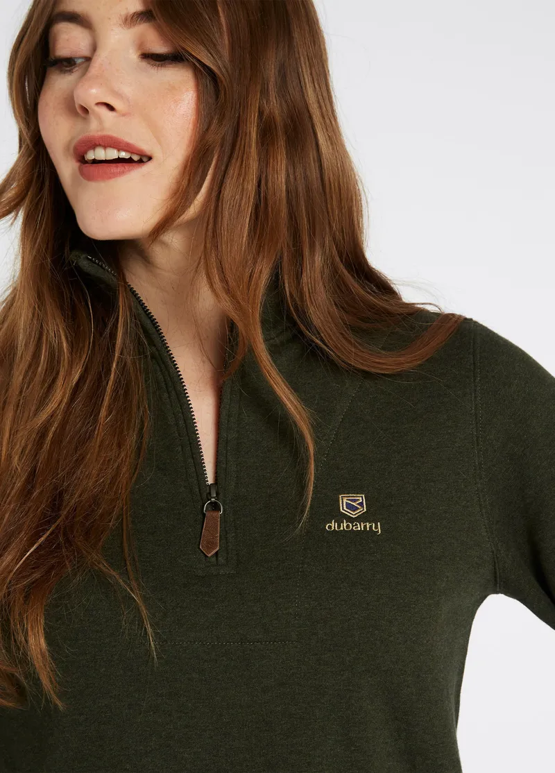Dubarry Castlemartyr Sweatshirt Olive-4