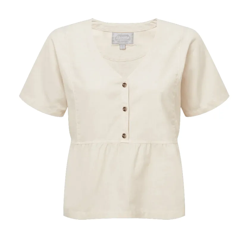 Schoffel Lavenham Linen Top Oat