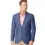 Brook Taverner Tailored Fit Leeds Blue Linen Jacket