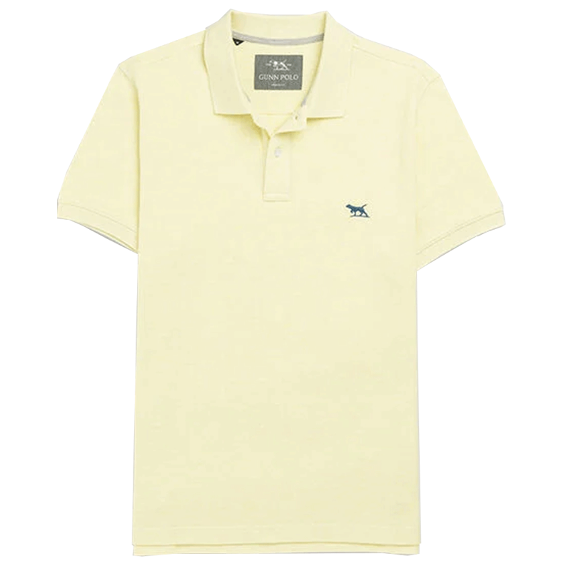 Rodd and Gunn The Gunn Sports Fit Polo in Lemon Myrtle