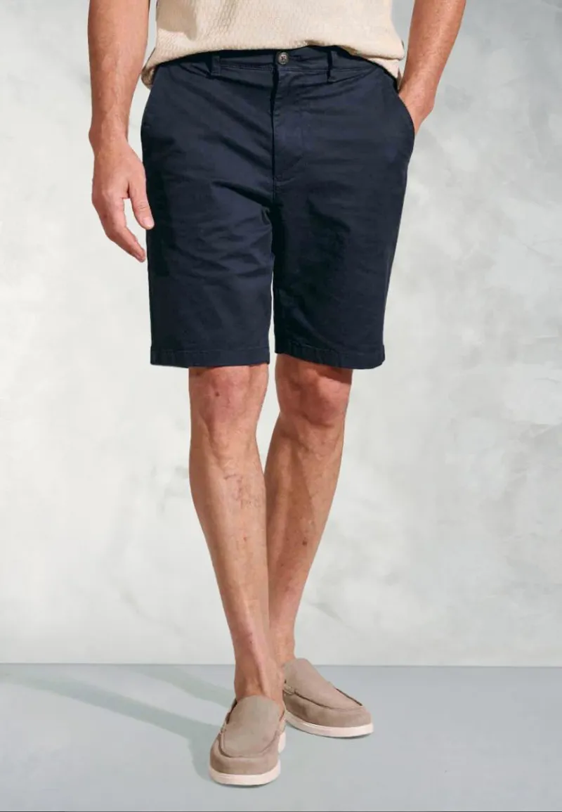 Brook Taverner Leo Chino Shorts Midnight