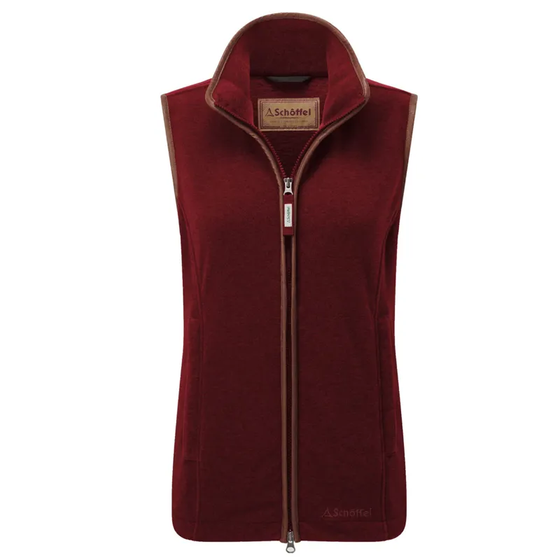 Schoffel Lyndon II Fleece Gilet Claret