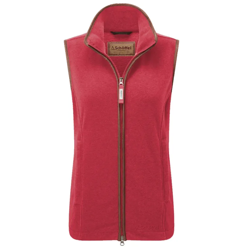 Schoffel Lyndon II Fleece Gilet Pomegranite