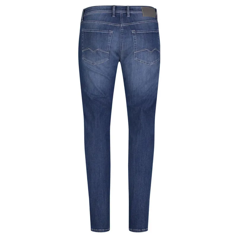 MacFlexx Men's Jeans Deep Blue Vintage Wash -1
