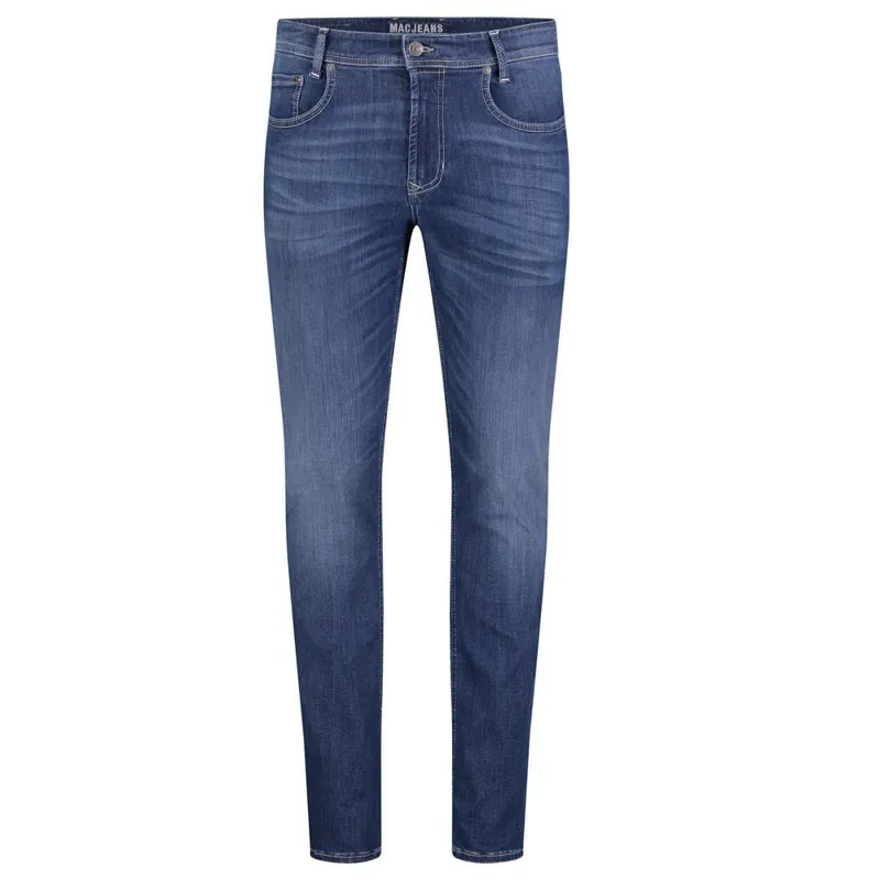 MacFlexx Men's Jeans Deep Blue Vintage Wash 