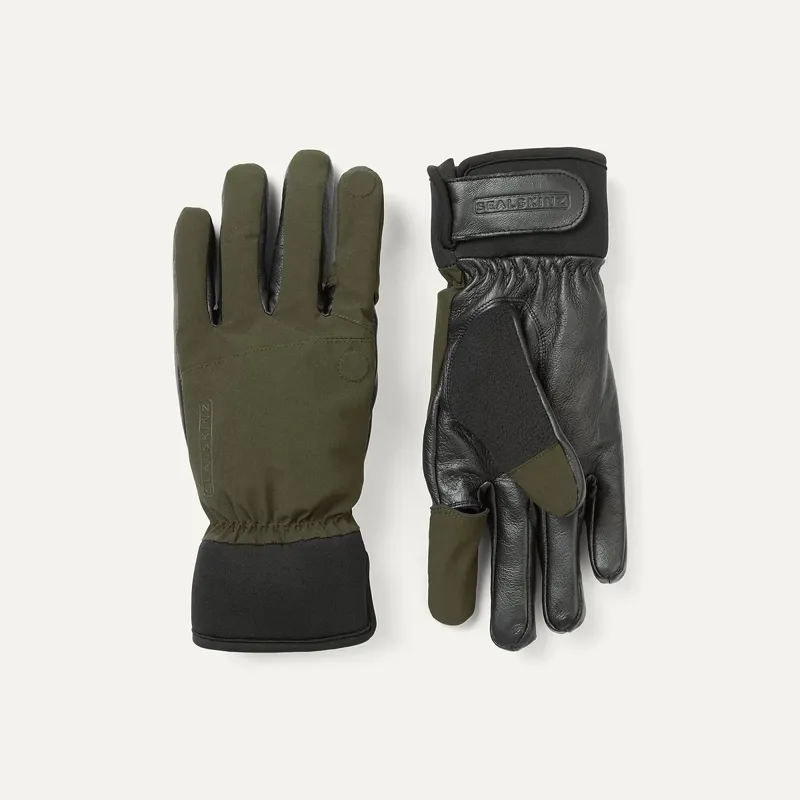 Sealskinz Stanford Waterproof All Weather Sporting Glove Olive Green/Black