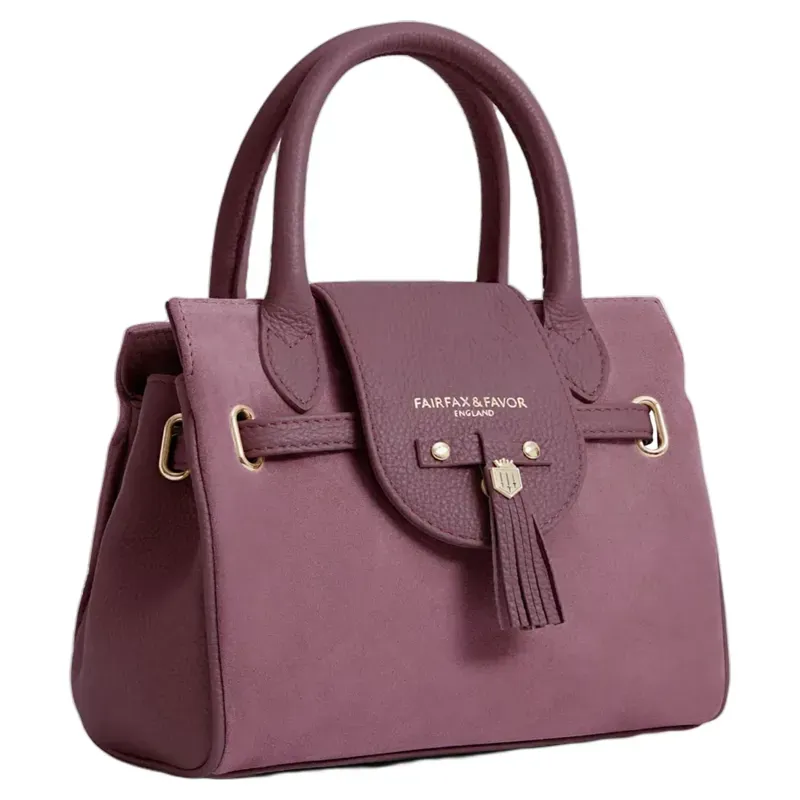 Mini Windosr Handbag Heather Suede