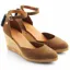Fairfax and Favor Monaco Wedge Tan Suede