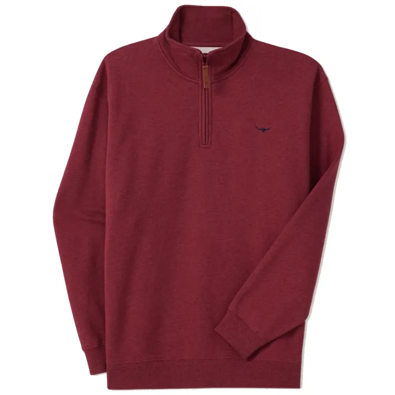 RM Williams Mulyungarie Jumper Burgundy