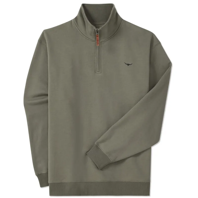 RM Williams Mulyungarie Jumper Olive