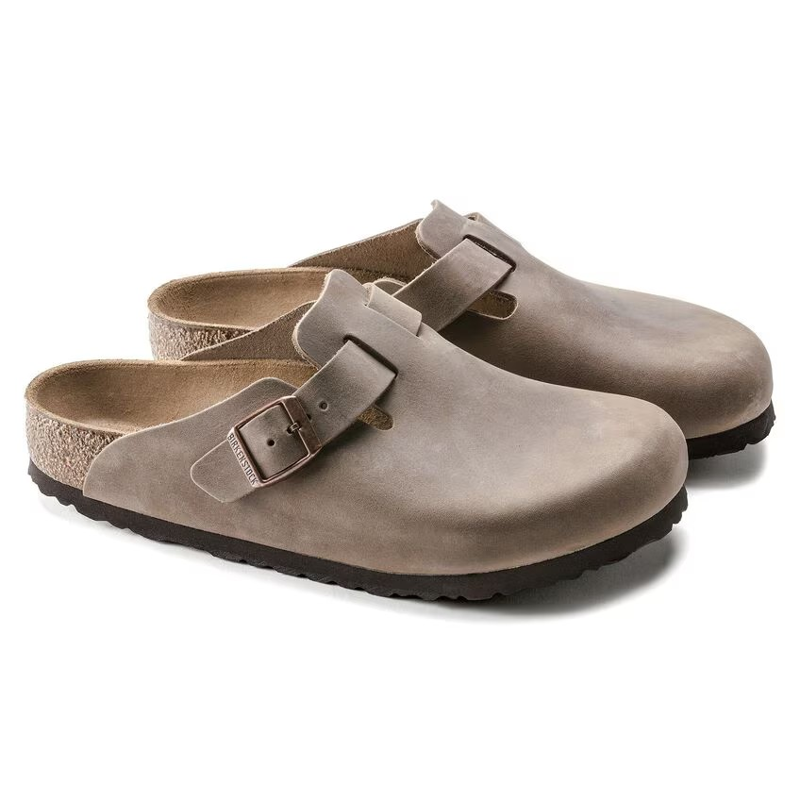 Birkenstock Boston Oiled Leather Tabacco Brown-2