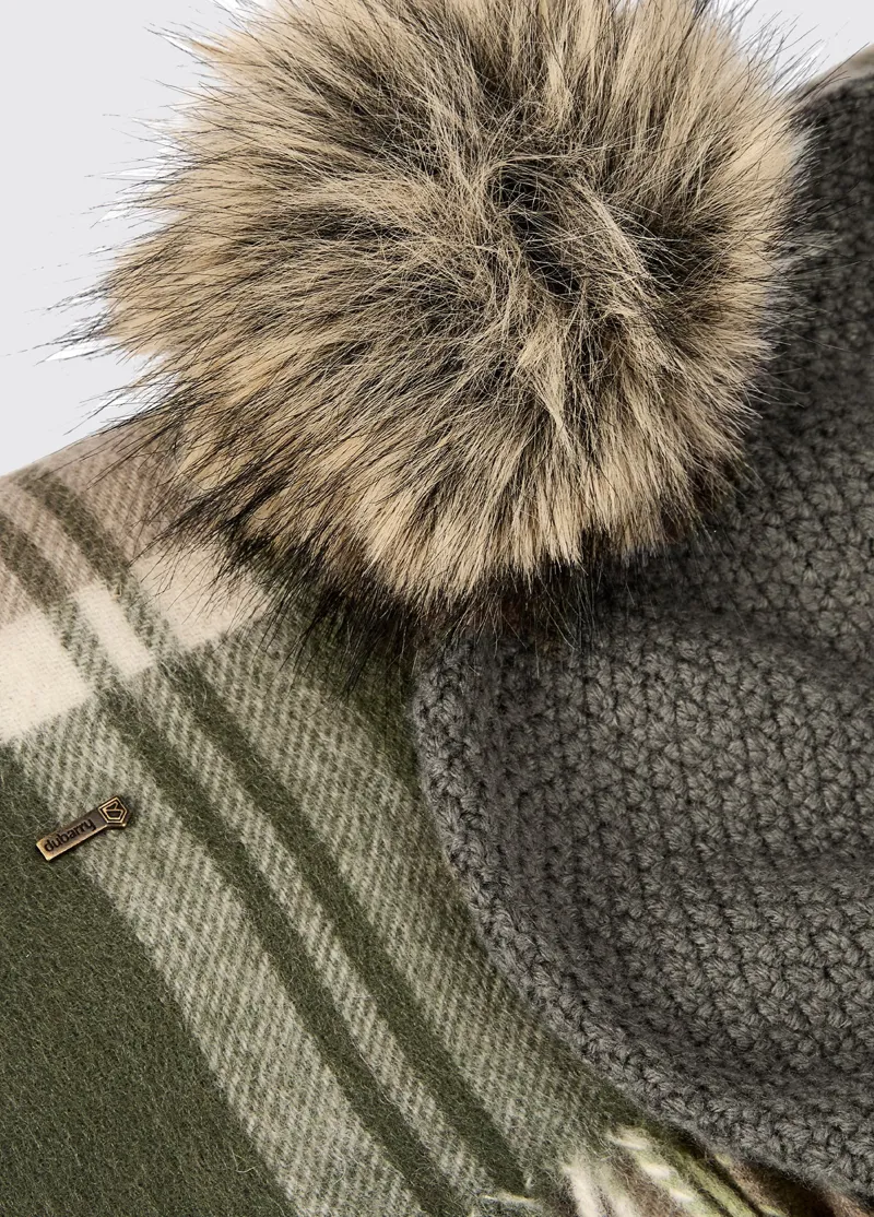 Newbawn Hat And Scarf Gift Set Dusky Green-2