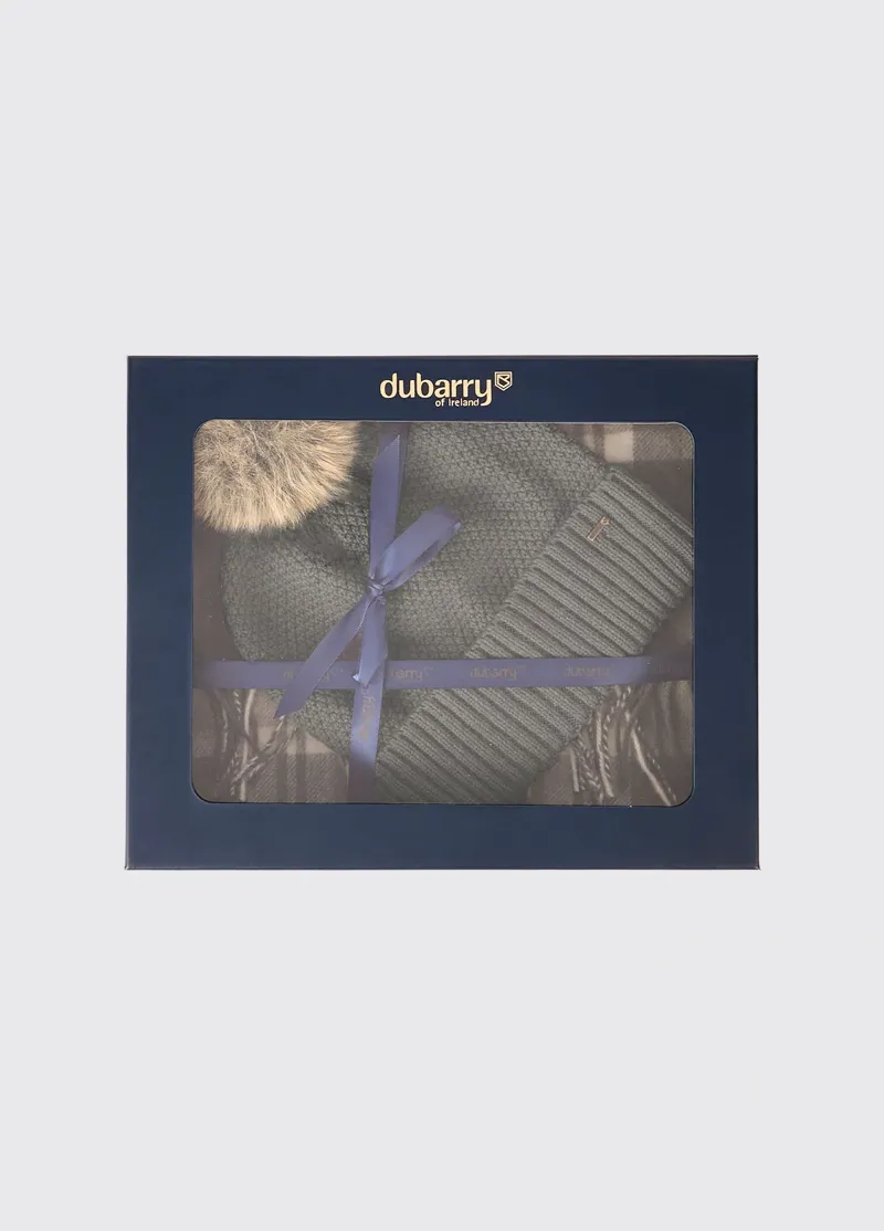 Newbawn Hat And Scarf Gift Set Dusky Green-5