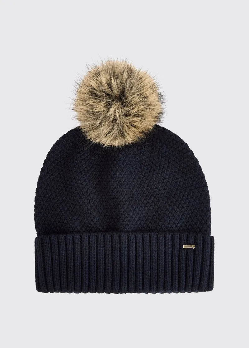 Newbawn Hat And Scarf Gift Set Navy-1