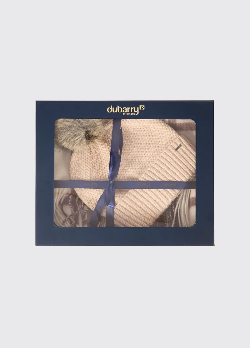 Newbawn Hat And Scarf Gift Set Oat-5