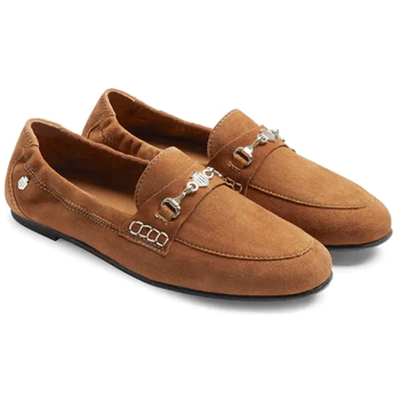 Fairfax and Favor Newmarket Loafer Tan Suede