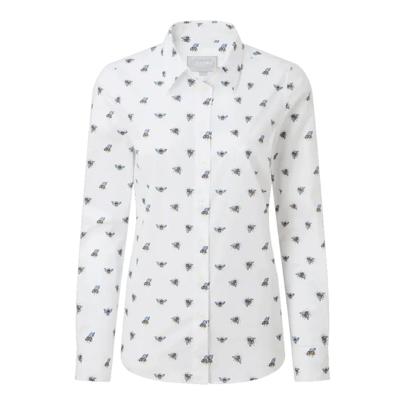 Schoffel Norfolk Shirt Bee Print