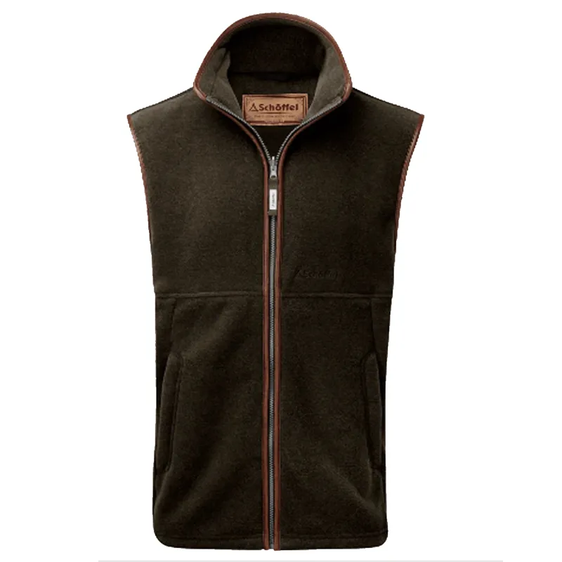 Schoffel Oakham Fleece Gilet Dark Olive