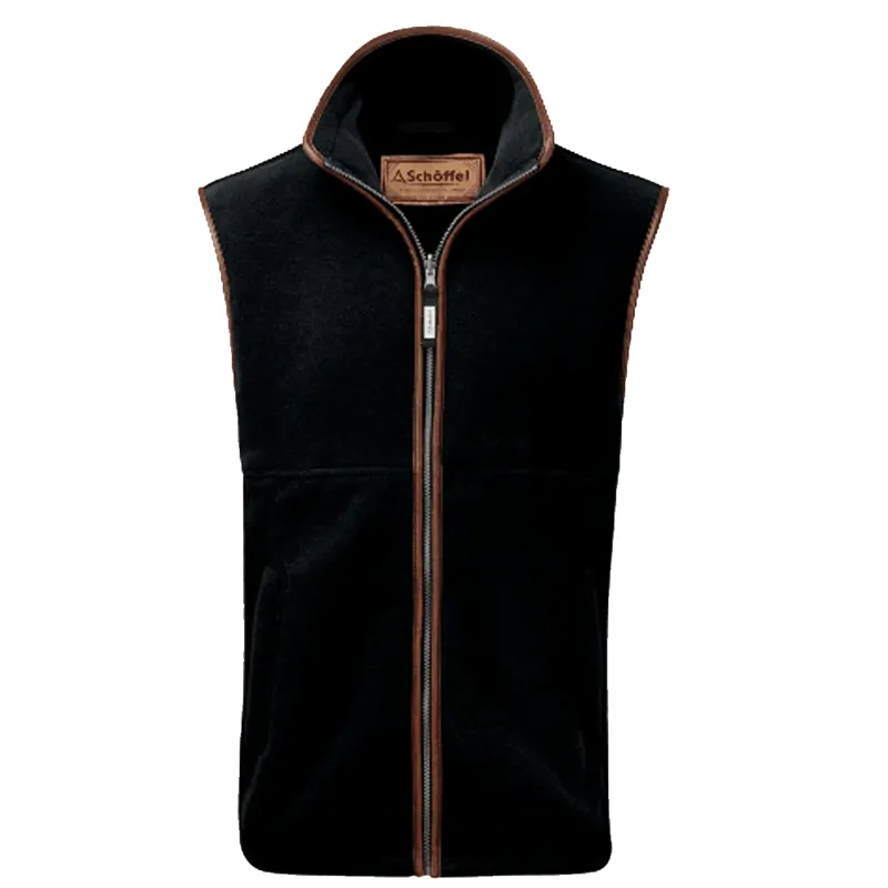Schoffel Oakham Fleece Gilet Gunmetal