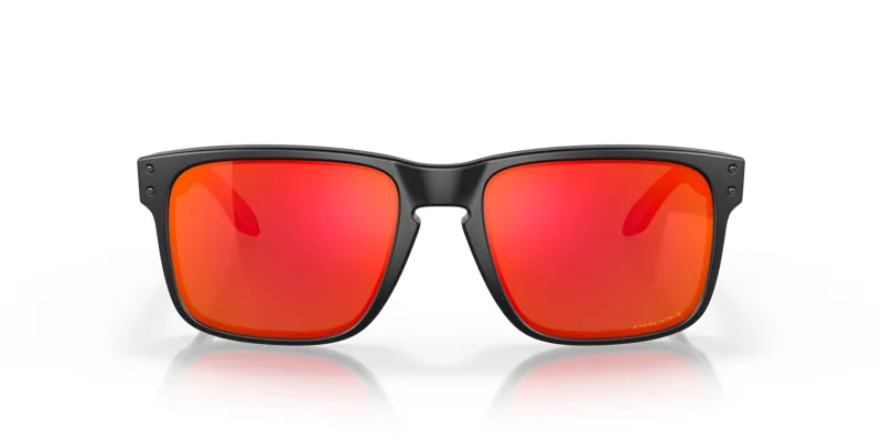 Oakley Holbrook Matte Black Frame Prizm Ruby Lenses-3