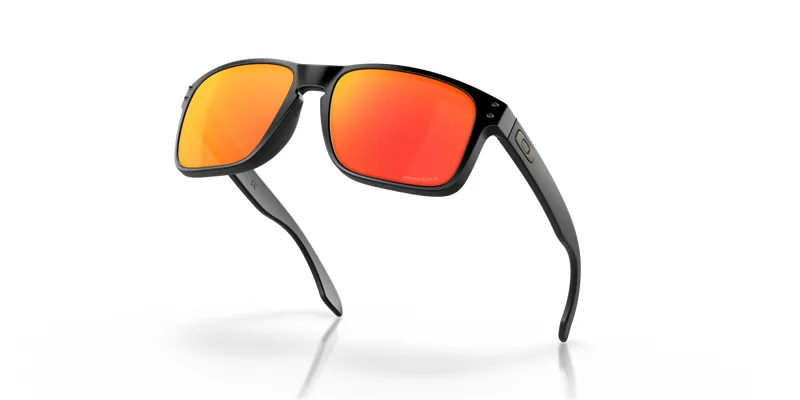 Oakley Holbrook Matte Black Frame Prizm Ruby Lenses-5
