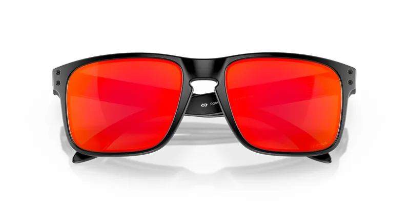 Oakley Holbrook Matte Black Frame Prizm Ruby Lenses-6