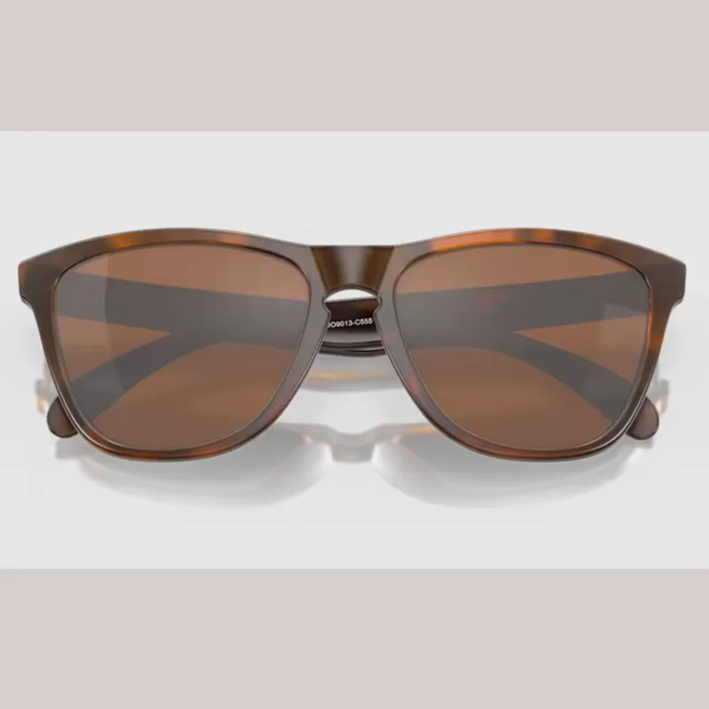Oakley Frogskins Matte Brown Tortoise Frame Prizm Tungsten Lens-1