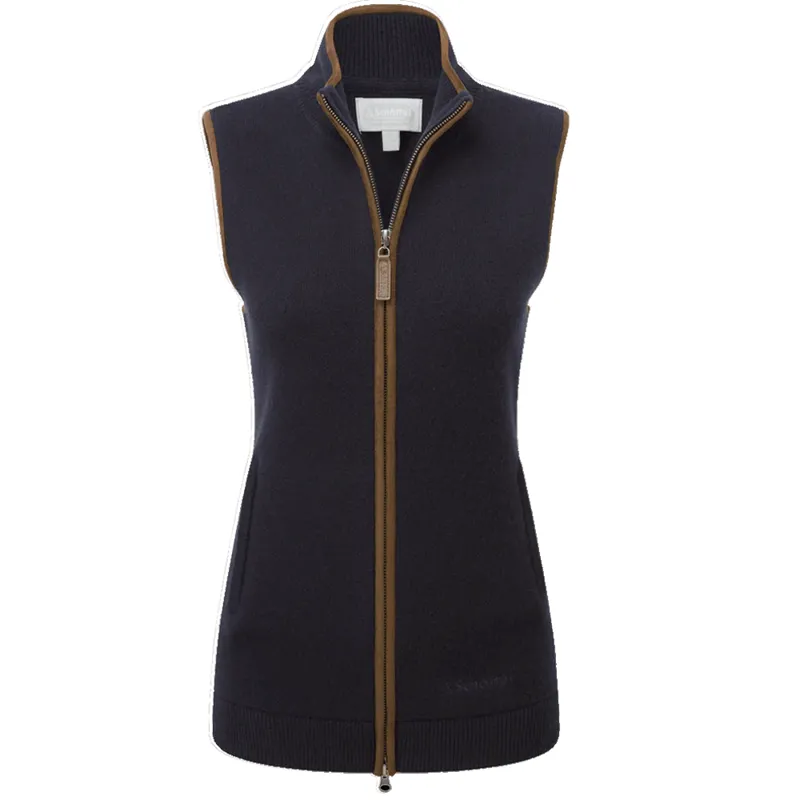 Schoffel Orkney Merino Gilet Navy