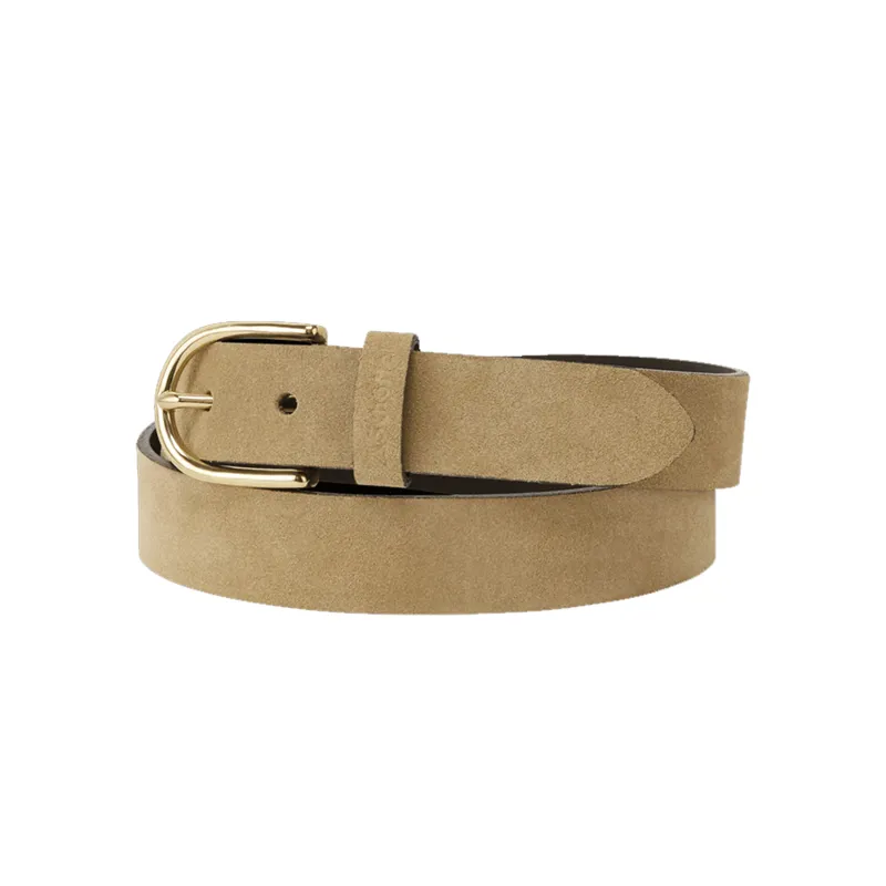 Schoffel Padley Suede Belt Warm Sand