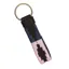 Pampeano Belts Charro Loop Key Ring Brown Leather in Pink