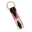 Pampeano Belts Charro Loop Key Ring Brown Leather in Pink