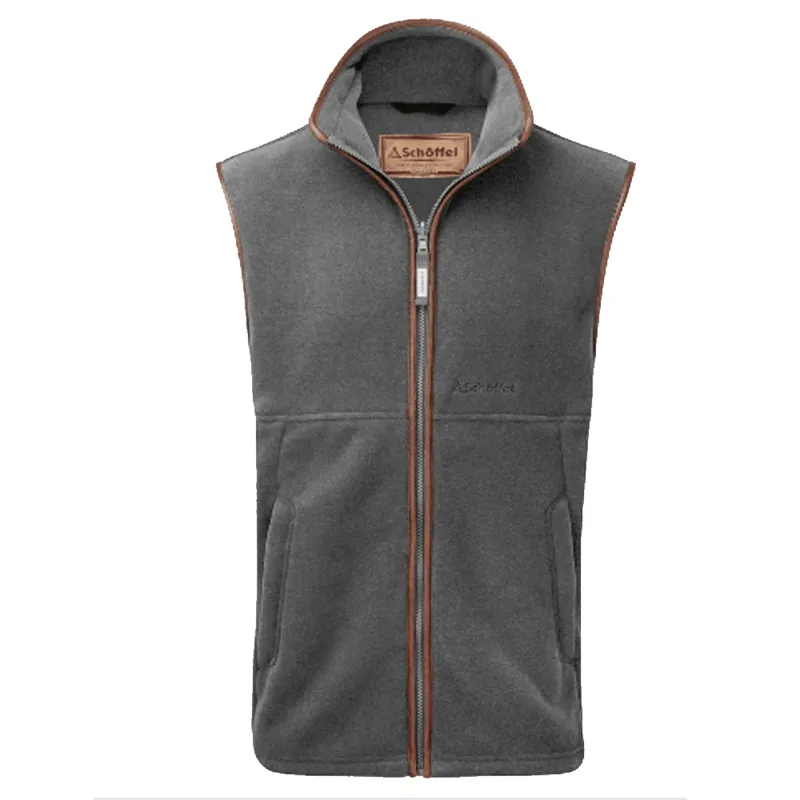Schoffel Oakham Fleece Gilet Pewter