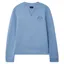Crew Pigment Dyed Crew Neck Sweatshirt Blue