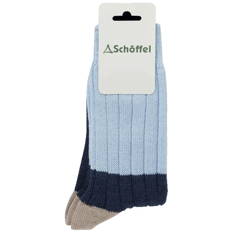 Schoffel Pilsley Socks Denim Blue 4-7