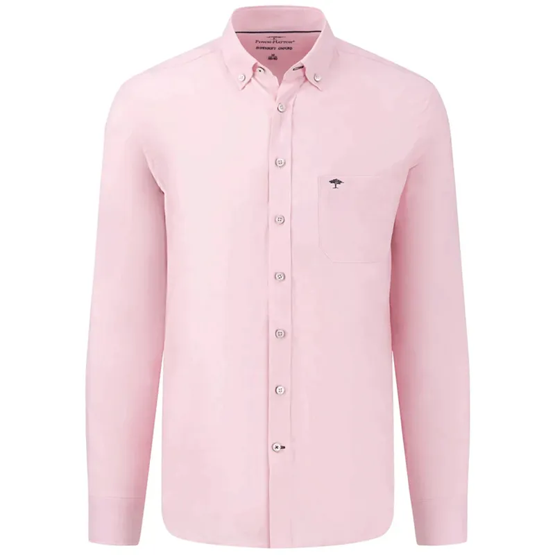 Fynch Hatton All Season Oxford Shirt Pink