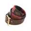 Pioneros Polo Belt Burgundy/ Navy