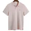 Gant Regular Fit Shield Pique Polo Shirt Bubblegum Pink