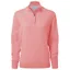 Schoffel Country Polperro Pima Quarter Zip Jumper in Flamingo