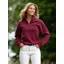 Beaumont and Bear Tuckenhay Unisex Quarter Zip Port