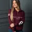 POSH Country Tidal Quarter Zip Jumper Ruby Port