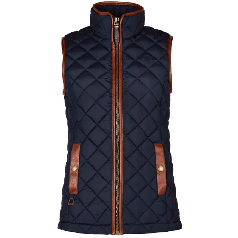 Holland Cooper Country Quilted Gilet Ink Navy