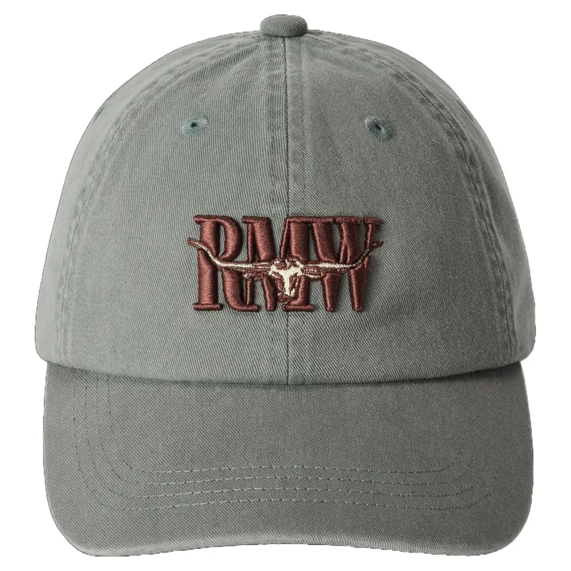 R M Williams Heritage Twill Cap Slate in Slate