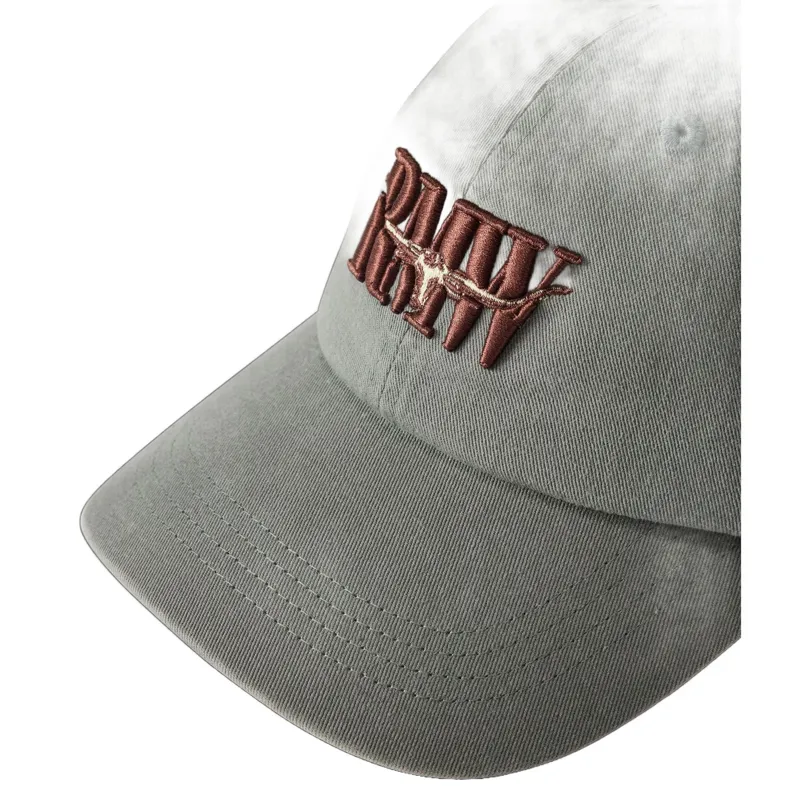 R M Williams Heritage Twill Cap Slate in Slate-4