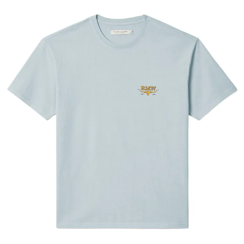 R M Williams Louth T-Shirt in Salt