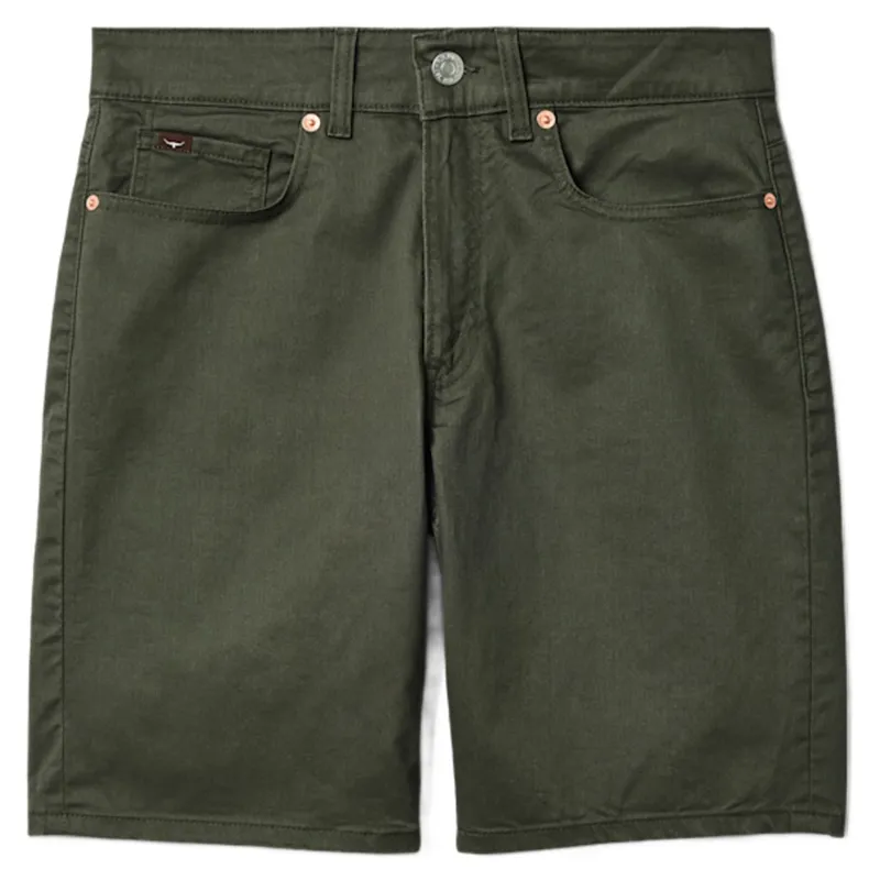 R M Williams Nicholson Short in Olive