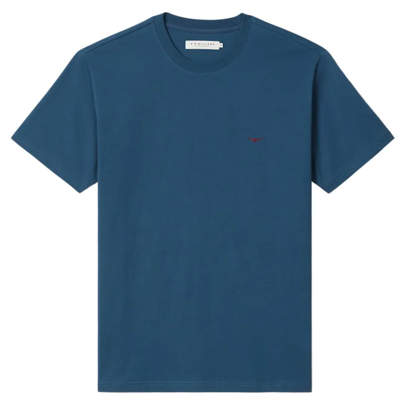RM Williams Parson T-Shirt in Ensign Blue