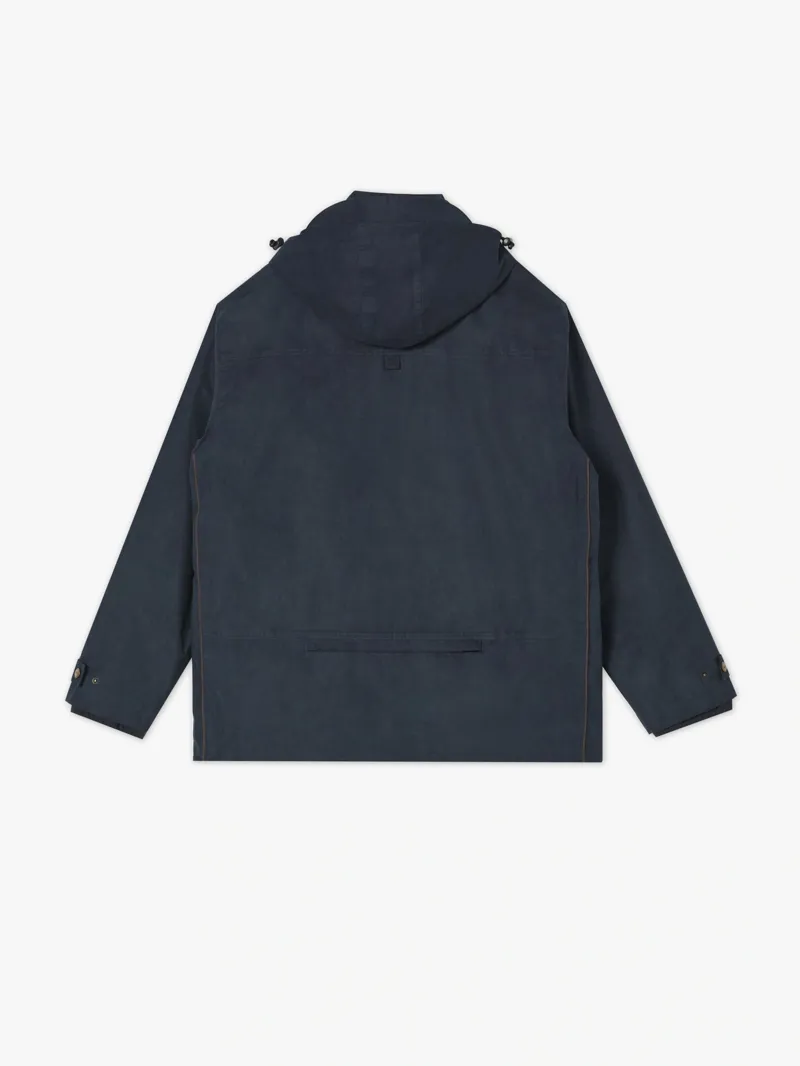 R M Williams Rockley Jacket in Navy Ironbark-6