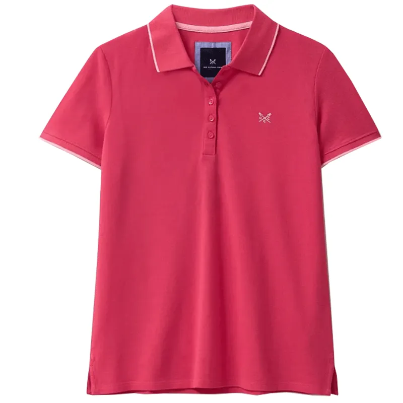 Crew Clothing Classic Polo Sunset Pink